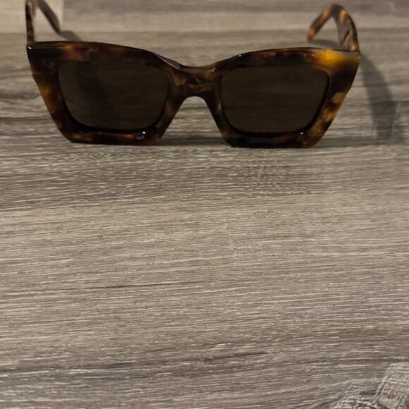 CELINE Triomphe 56mm Square Sunglasses